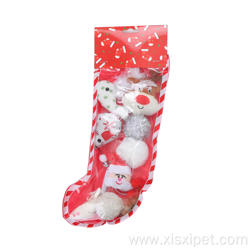 Eco-friendly interactive Christmas cat toy gift set